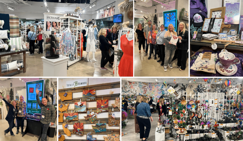 Photos from the Next Step showroom during various trade shows