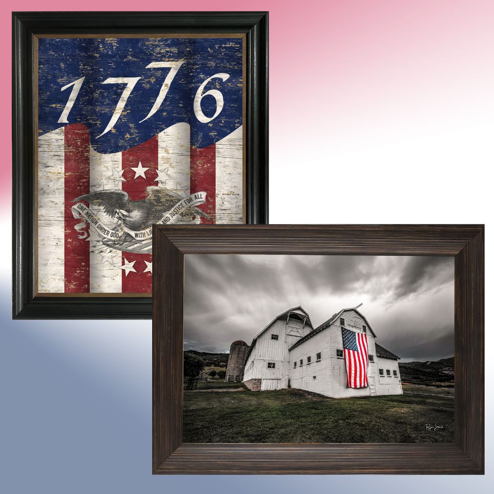 Two Americana prints from Rocky Mountain Publishing 