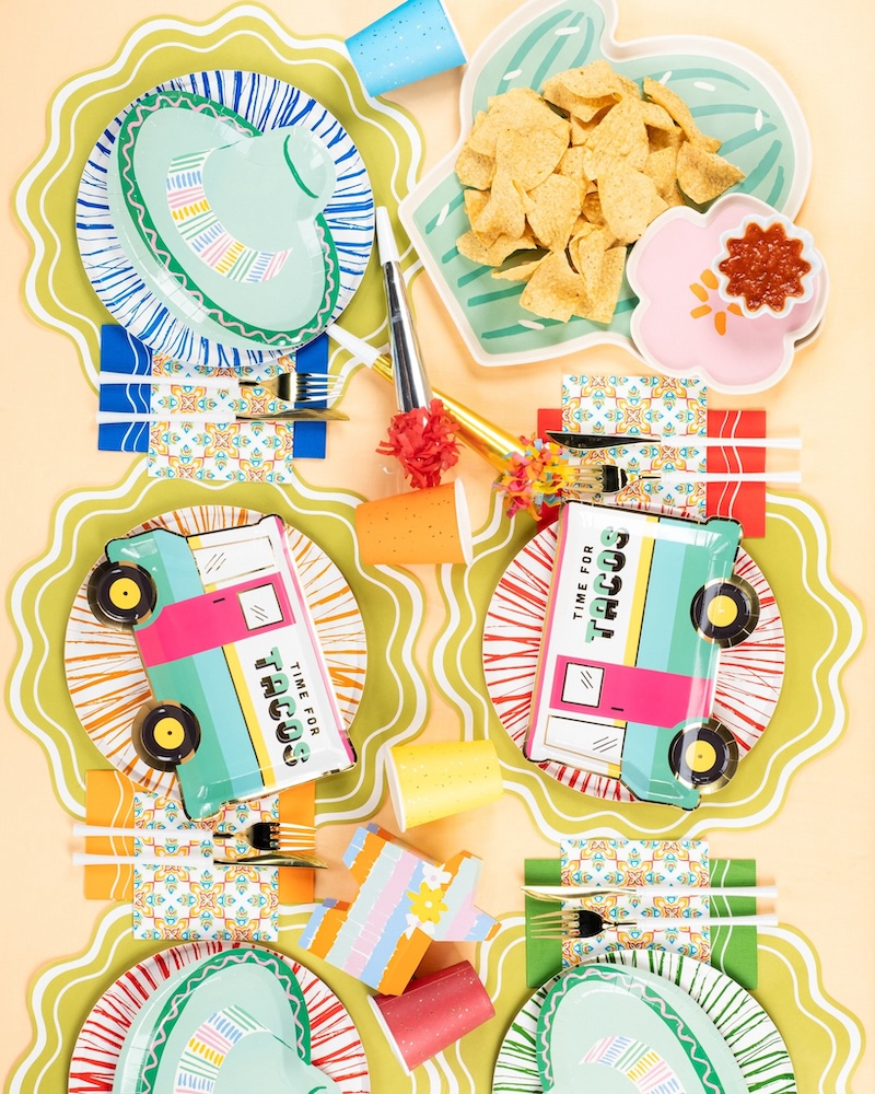 Gatherings by Curated Paperie table placement