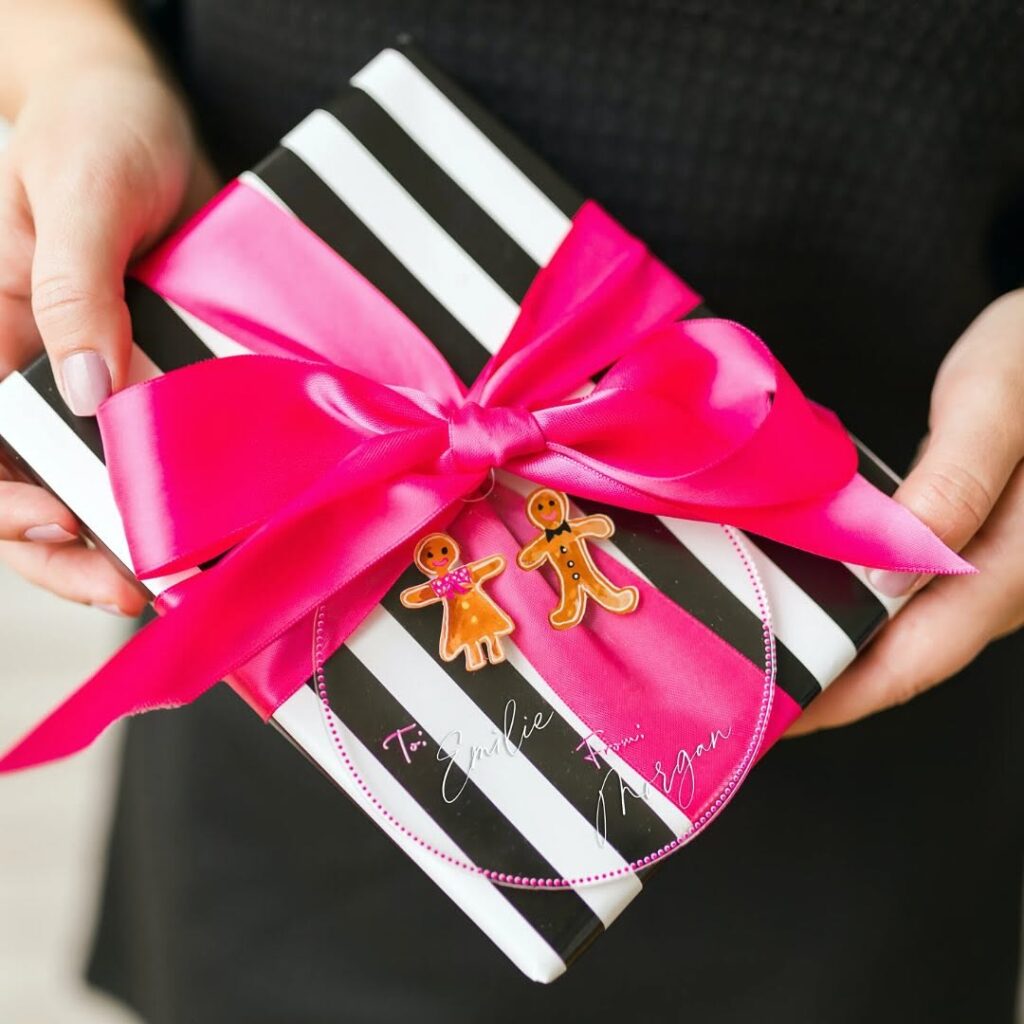 XO Acrylics acrylic gift tag